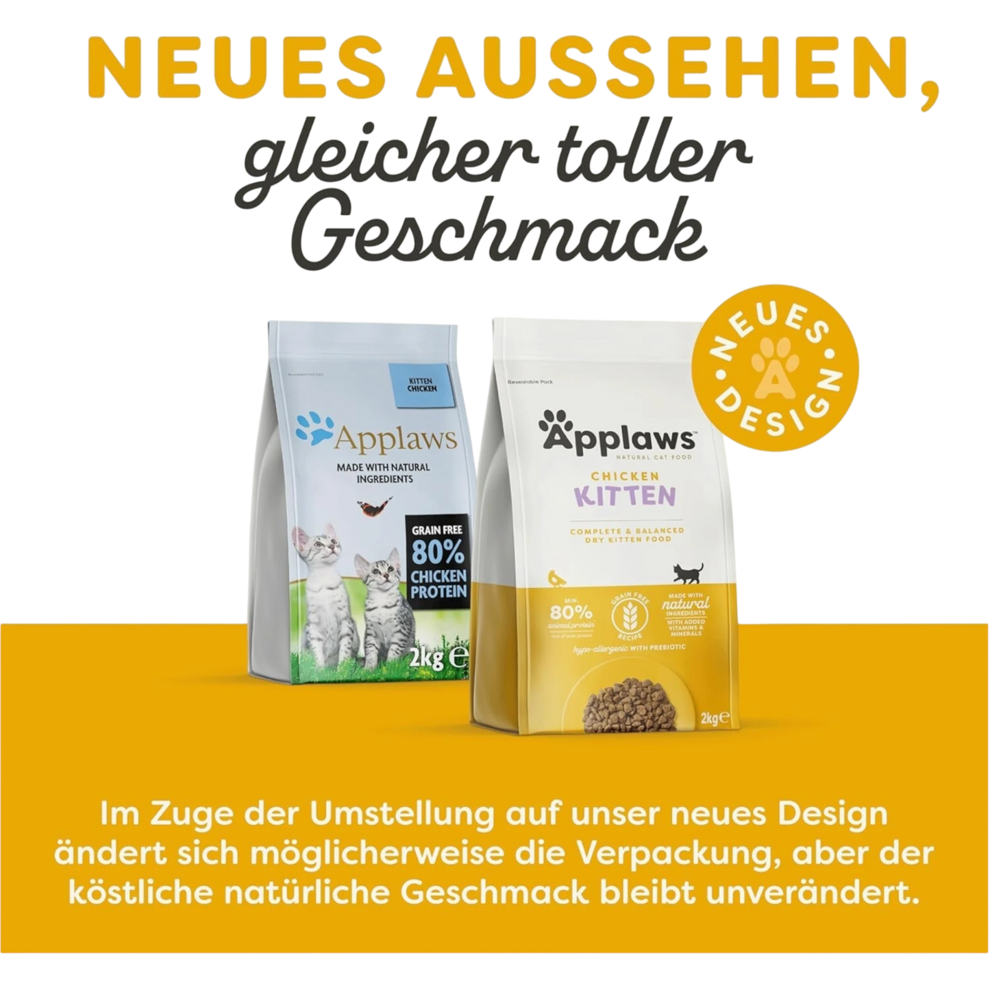 Applaws Kitten Trockenfutter – Natürlich gut wachsen