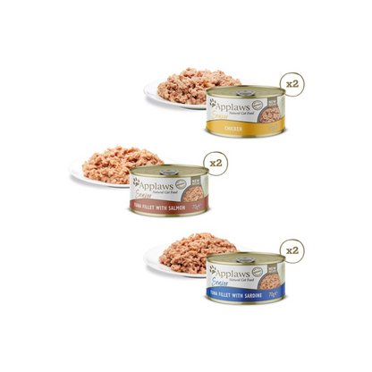 Applaws Senior Nassfutter Multipack – Gelee für ältere Katzen