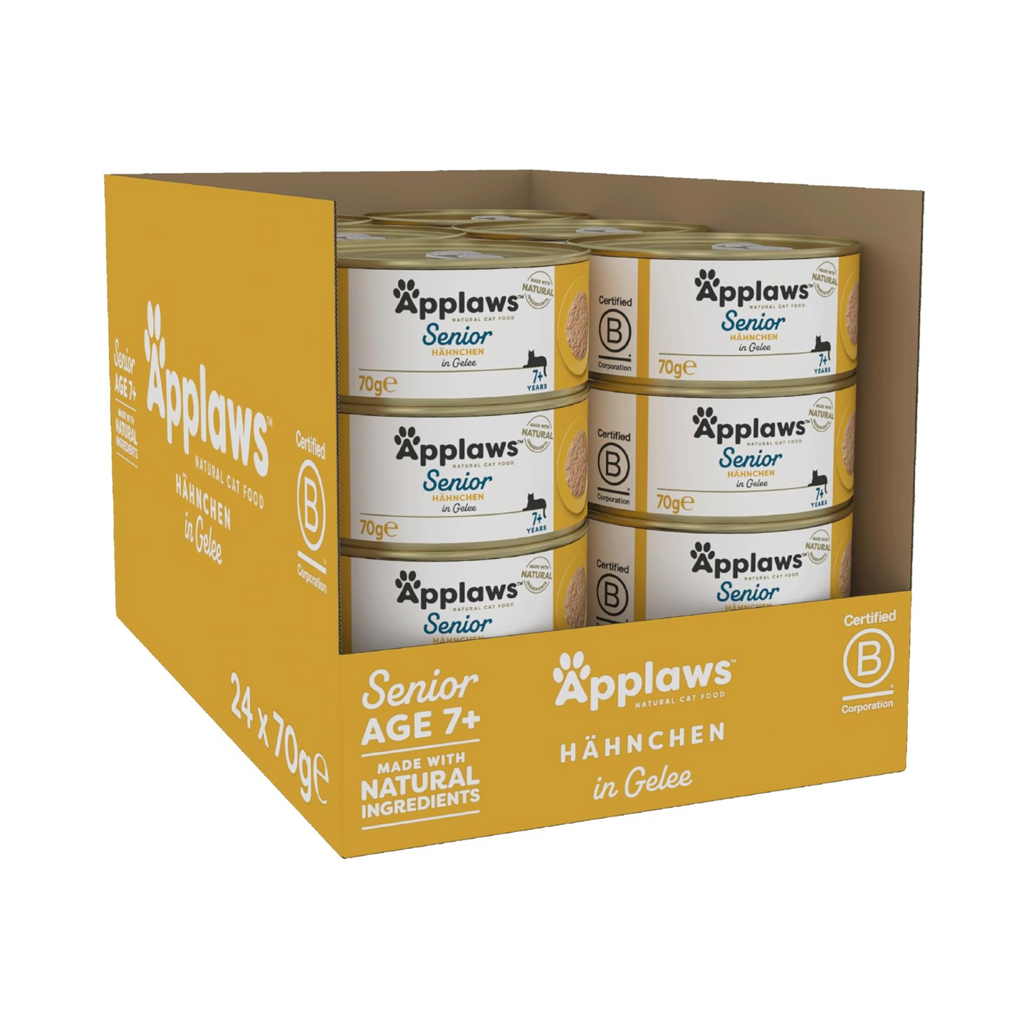 Applaws Senior Hühnchen in Gelee – Natürliche Vollnahrung