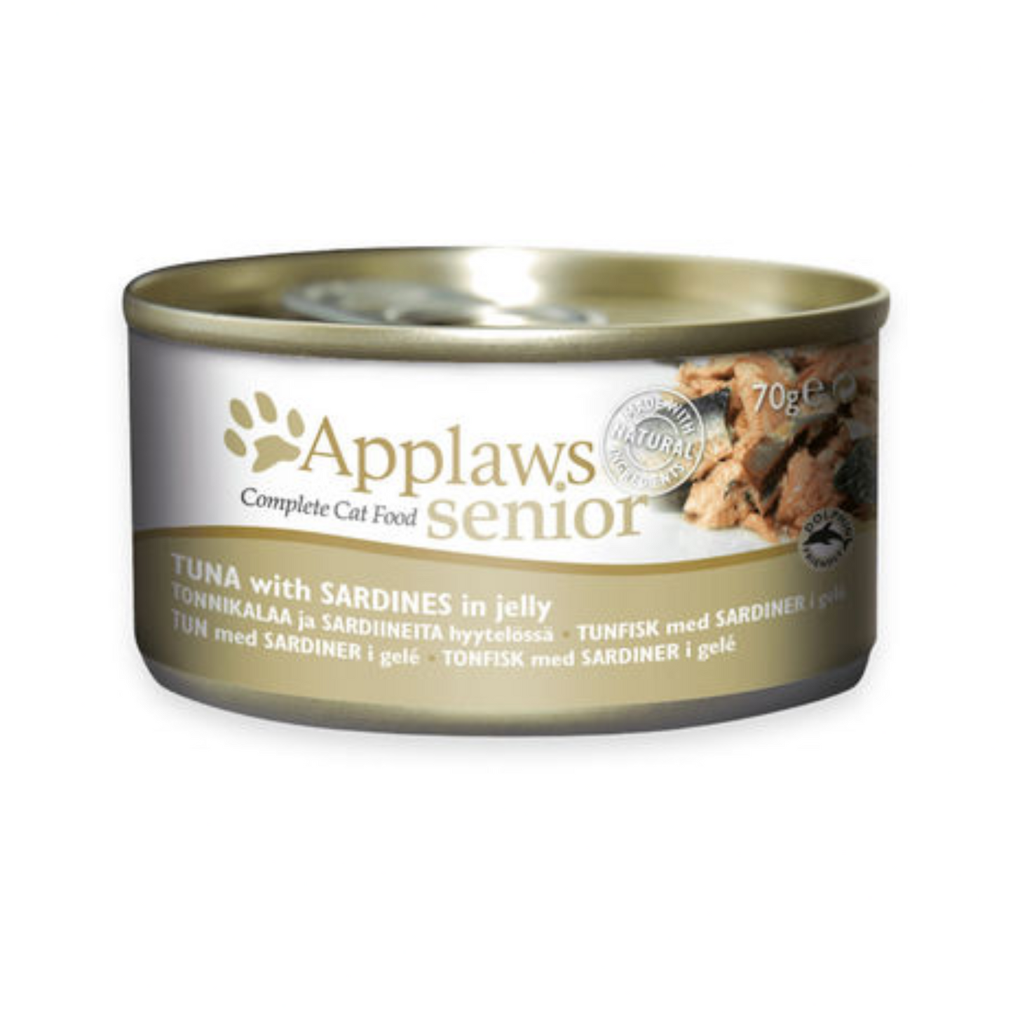 Applaws Senior Thunfisch & Sardinen im Gelee – Natürlich lecker für ältere Katzen