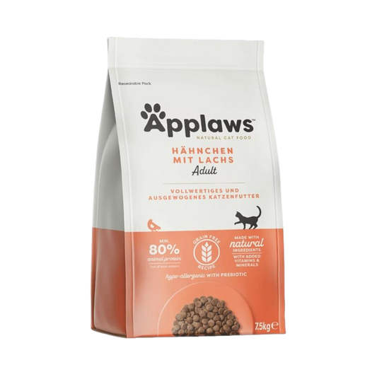Applaws Adult – Hühnchen & Lachs – Natürliche Premium-Nahrung für Ihre Katze