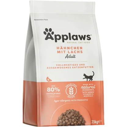 Applaws Adult – Hühnchen & Lachs – Natürliche Premium-Nahrung für Ihre Katze