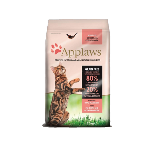 Applaws Adult – Hühnchen & Lachs – Natürliche Premium-Nahrung für Ihre Katze