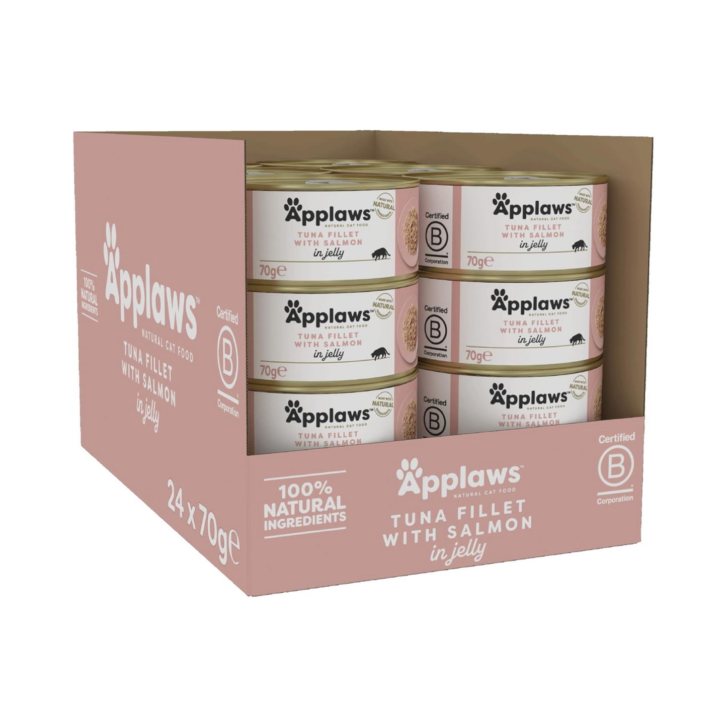 Applaws Cat Thunfischfilet & Lachs – Natürlicher Genuss für deine Samtpfote