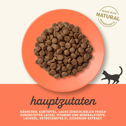 Applaws Adult – Hühnchen & Lachs – Natürliche Premium-Nahrung für Ihre Katze