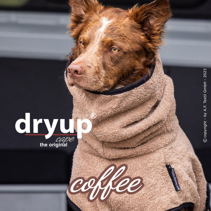 DRYUP CAPE Standard – Der hochwertige Hundebademantel aus Baumwolle L - XXL
