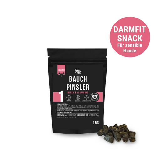 Bauchpinsler – funktionaler Snack für Hunde
