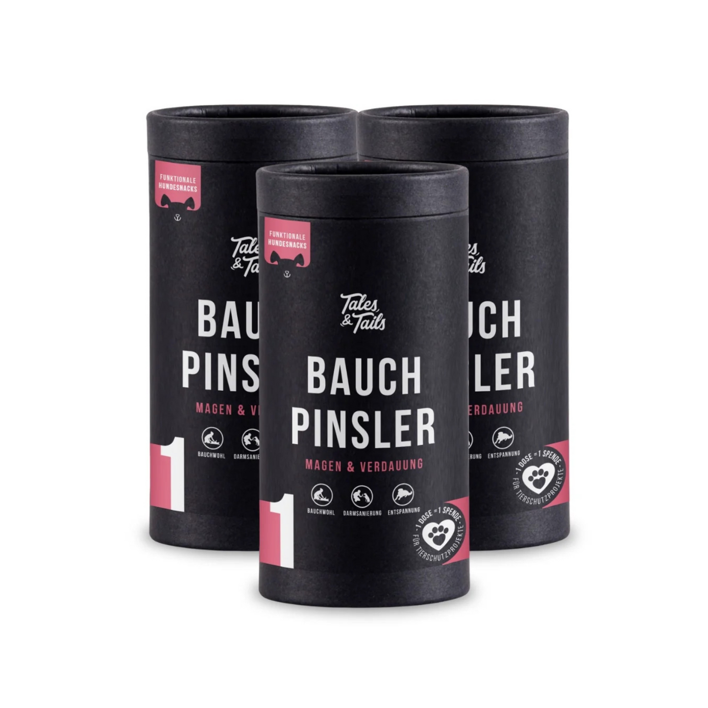 Bauchpinsler – funktionaler Snack für Hunde