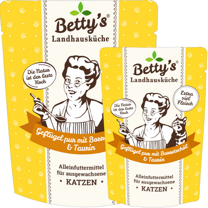 Betty´s LHK - Frischebeutel mit Geflügel pur