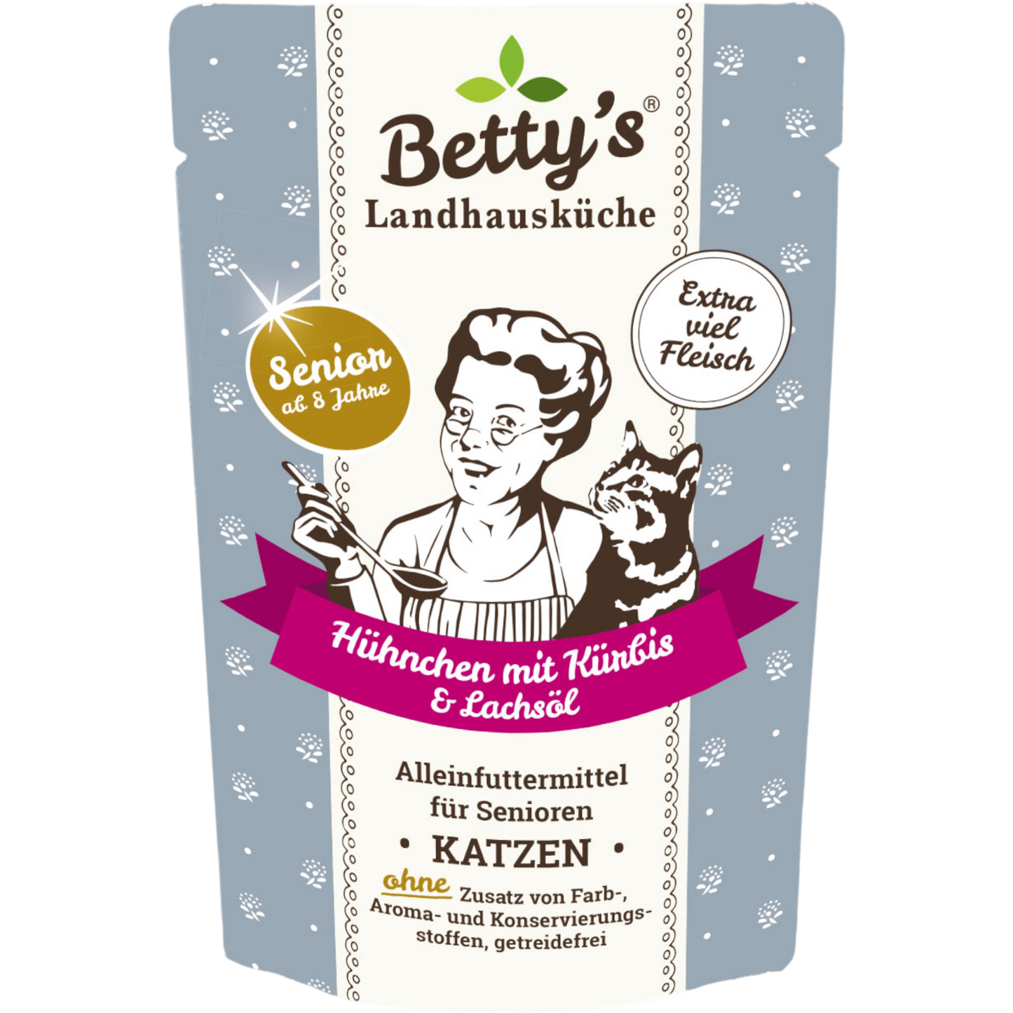 Betty´s LHK - Frischebeutel mit Hühnchen & Kürbis für Senior