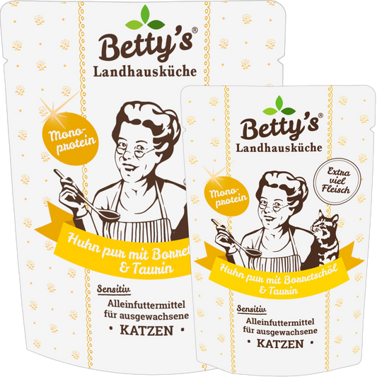 Betty´s LHK - Frischebeutel mit Huhn pur