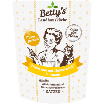 Betty´s LHK Cat - Frischebeutel mit Huhn pur