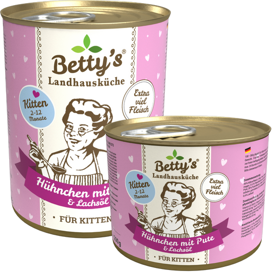 Betty´s LHK - Hühnchen & Pute für Kitten
