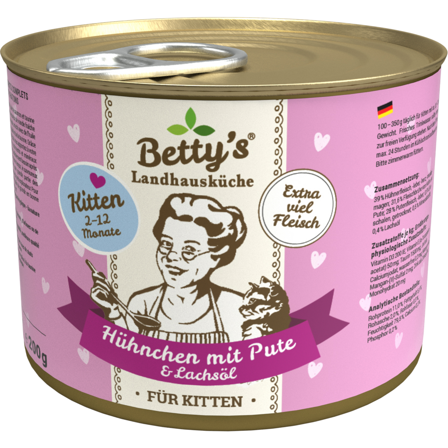 Betty´s LHK - Hühnchen & Pute für Kitten