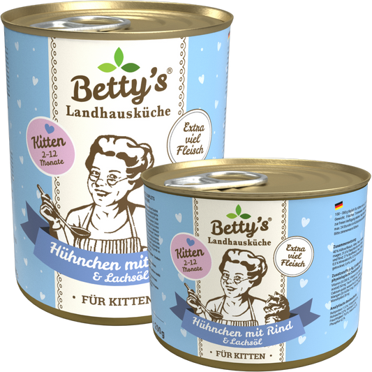 Betty´s LHK - Hühnchen & Rind für Kitten
