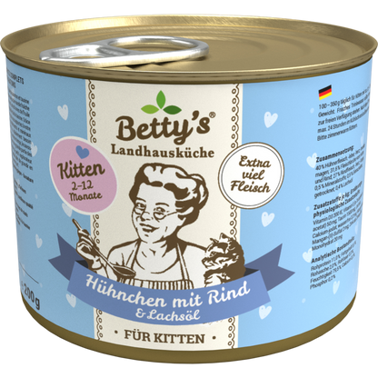Betty´s LHK - Hühnchen & Rind für Kitten