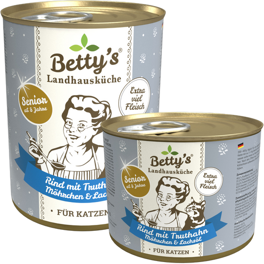 Betty´s LHK - Rind, Truthahn & Möhrchen für Senior