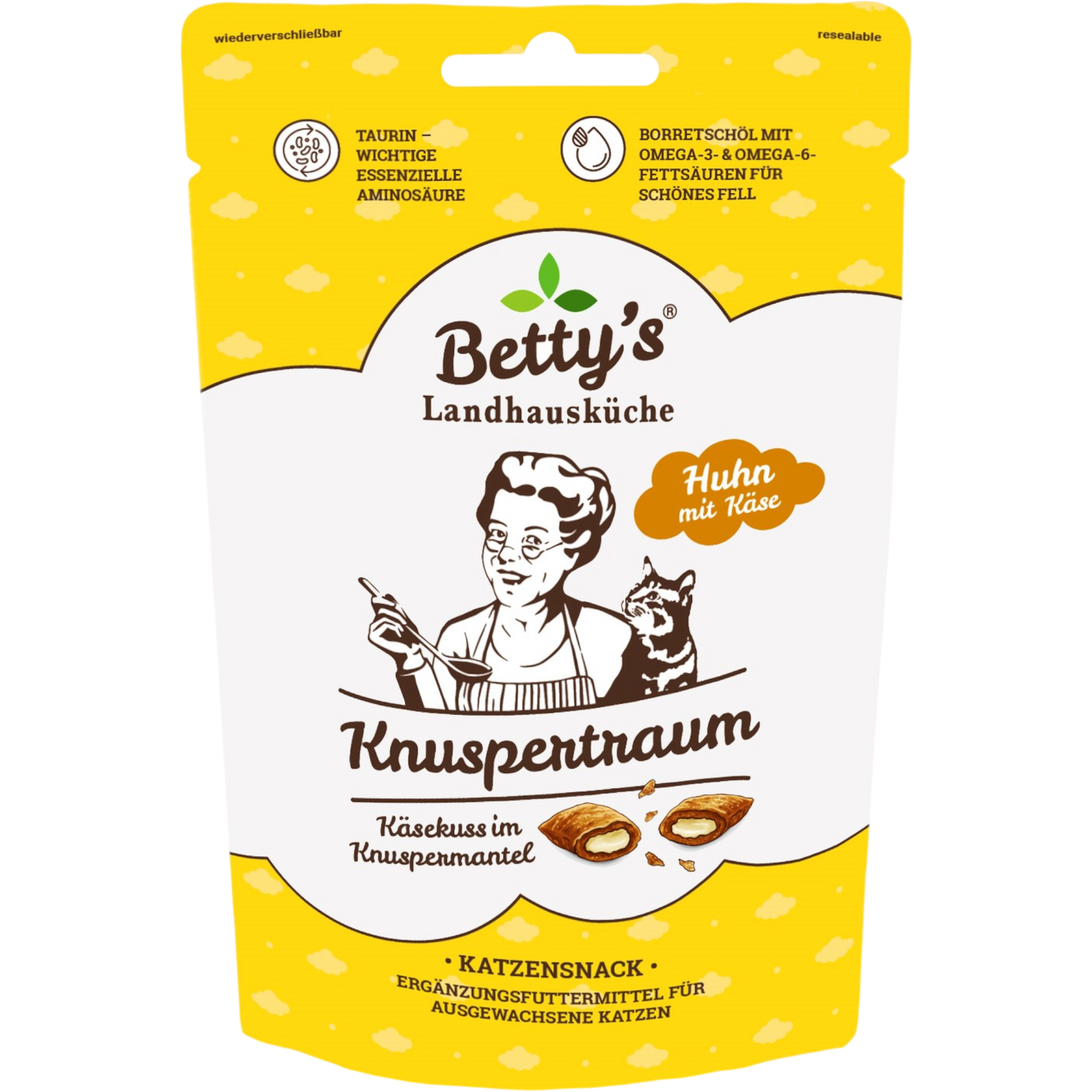 Betty’s LHK Cat - Knuspertraum Huhn mit Käse