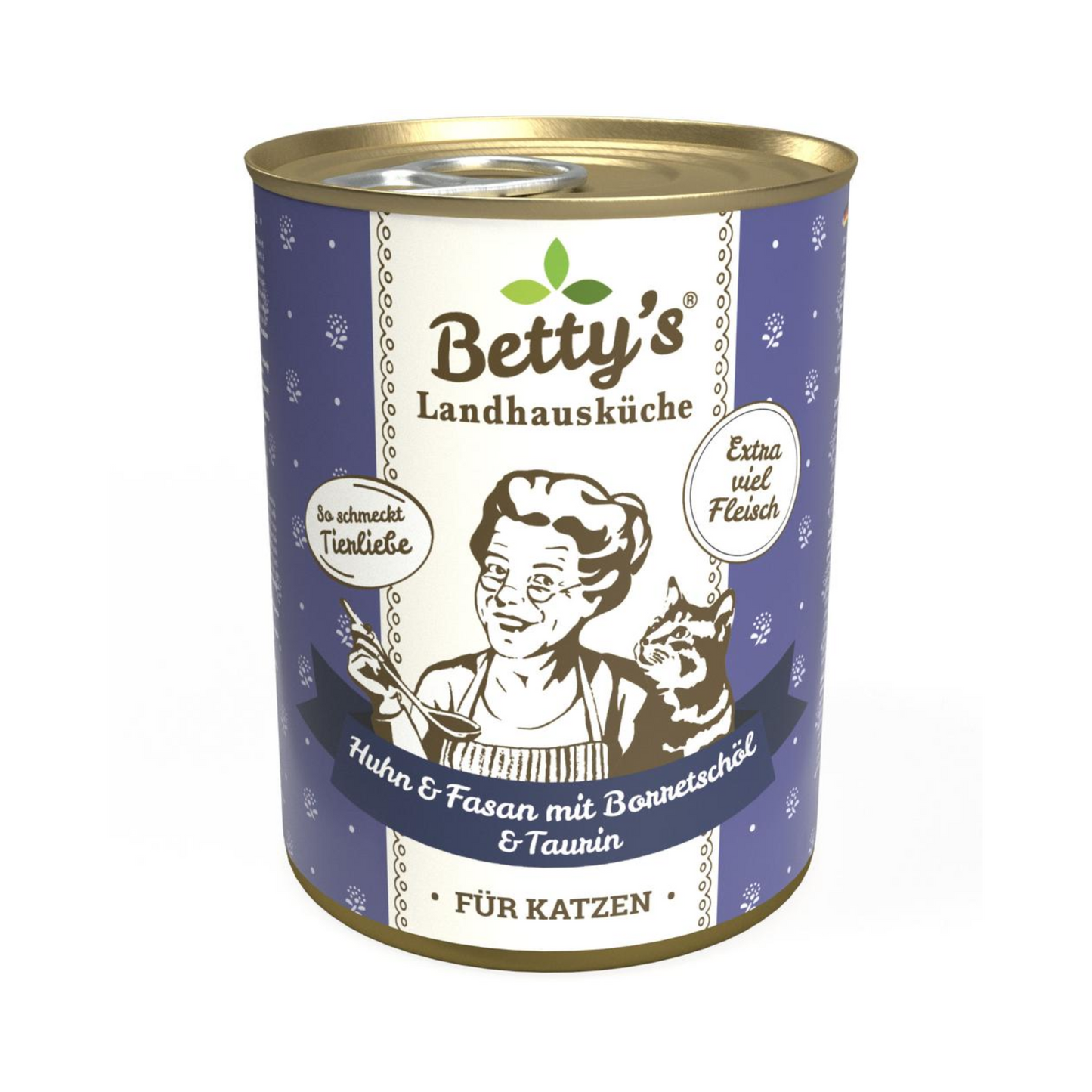 Betty's Landhausküche Huhn & Fasan – Edle Fleischkomposition für anspruchsvolle Samtpfoten
