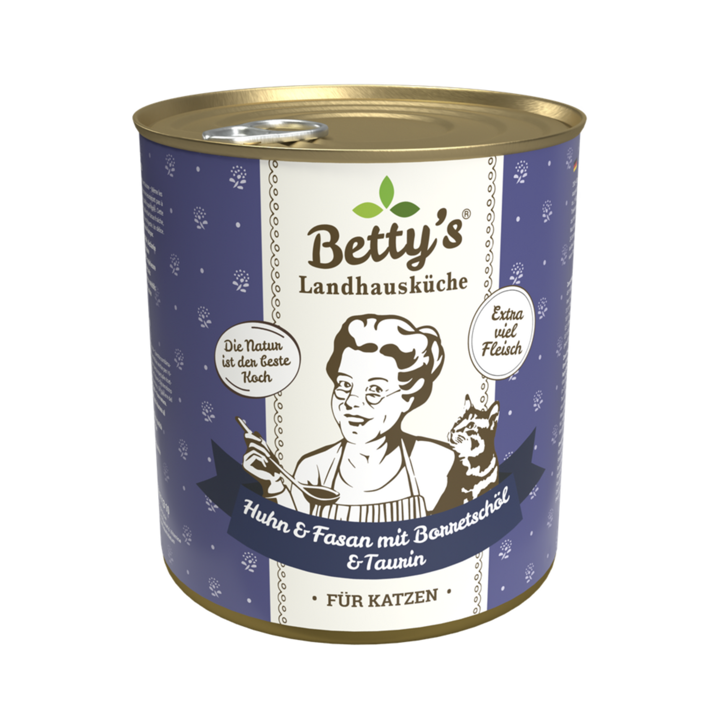 Betty's Landhausküche Huhn & Fasan – Edle Fleischkomposition für anspruchsvolle Samtpfoten
