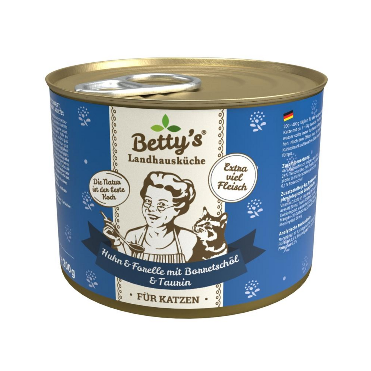 Betty's Landhausküche Huhn & Forelle – Surf and Turf für Feinschmecker auf Samtpfoten