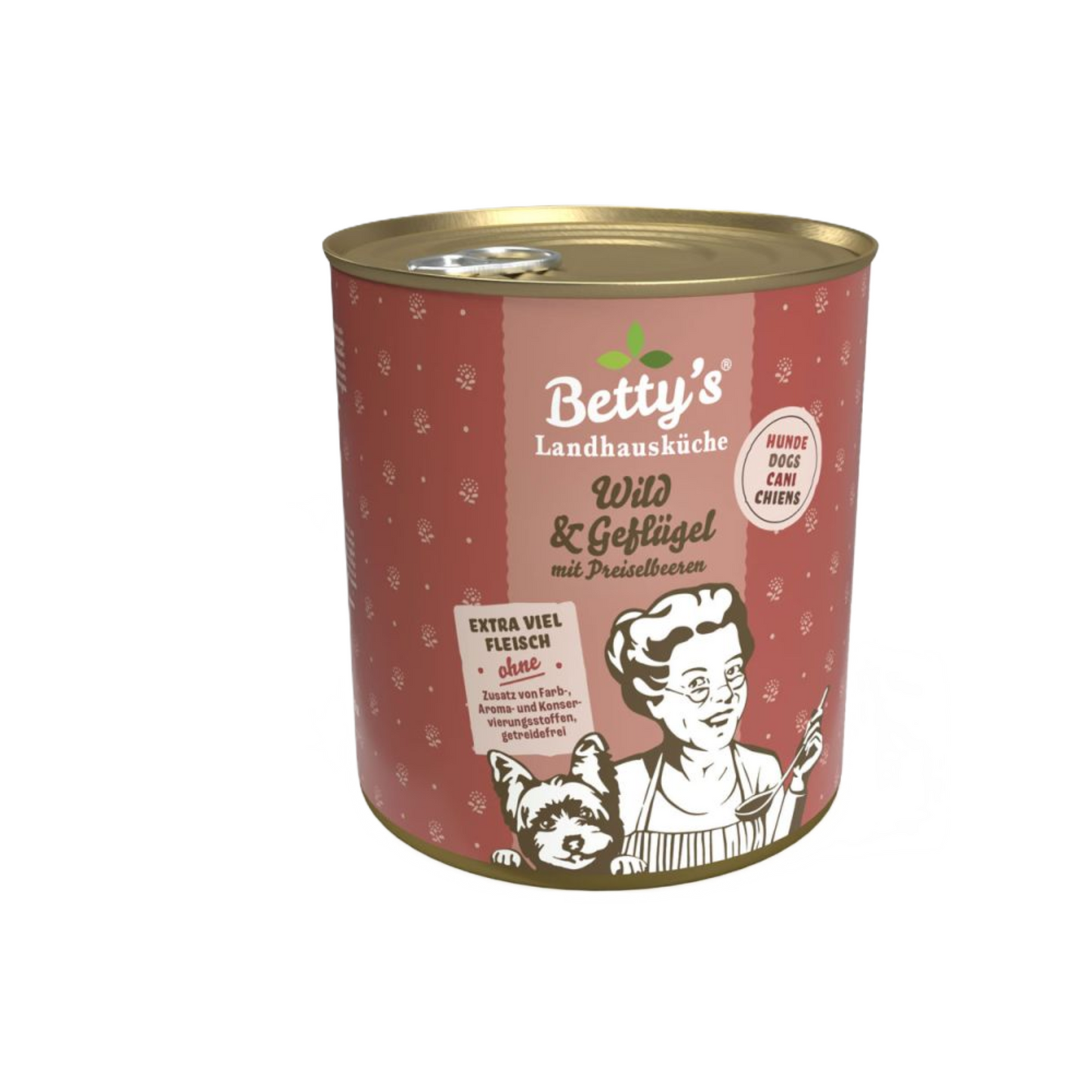 Betty's Landhausküche für Hunde – Wild & Geflügel mit Preiselbeeren