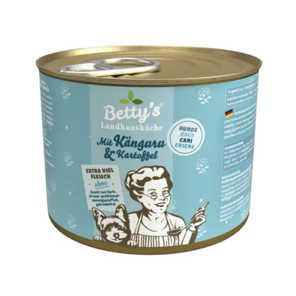 Betty’s Landhausküche Känguru & Kartoffel – Sensitives Hundefutter