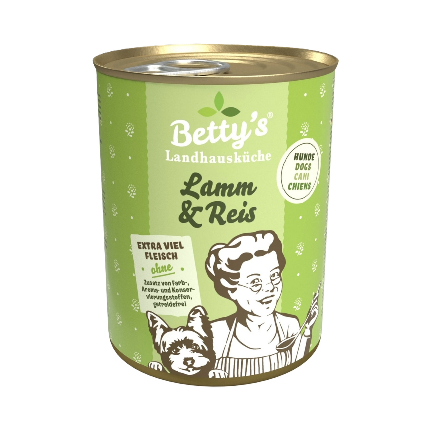 Betty’s Landhausküche Lamm & Reis – Natürliches Hundefutter