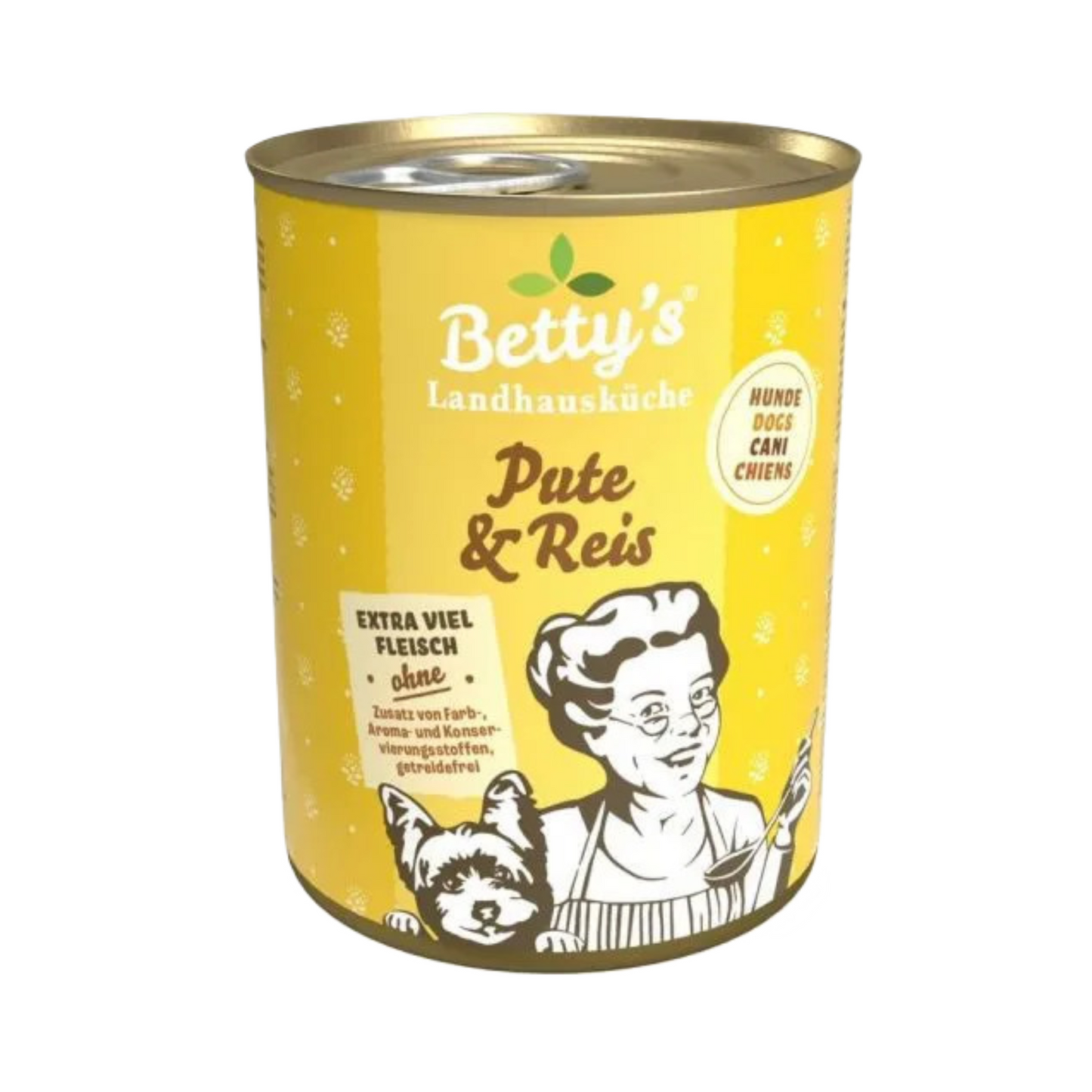 Betty’s Landhausküche Hunde – Pute & Reis – die feine Kost für deinen Hund