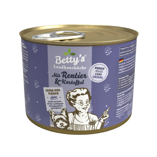 Betty’s Landhausküche – Rentier & Kartoffel Herzhaft, nahrhaft und natürlich – der pure Genuss für deinen Vierbeiner