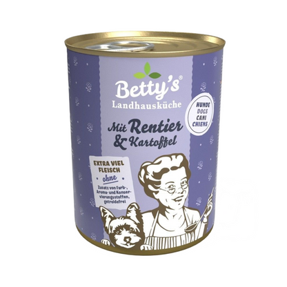 Betty’s Landhausküche – Rentier & Kartoffel Herzhaft, nahrhaft und natürlich – der pure Genuss für deinen Vierbeiner