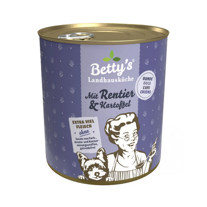 Betty’s Landhausküche – Rentier & Kartoffel Herzhaft, nahrhaft und natürlich – der pure Genuss für deinen Vierbeiner