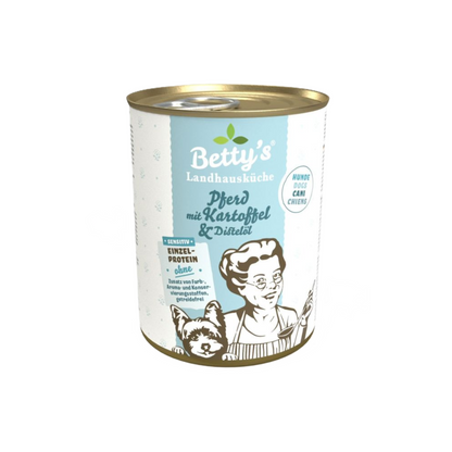 Betty’s Landhausküche – Sensitiv Pferd mit Kartoffel & Distelöl