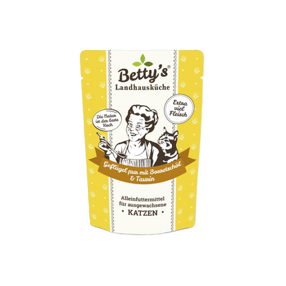 Betty's Landhausküche – Geflügel pur: Natürlicher Genuss für empfindliche Stubentiger