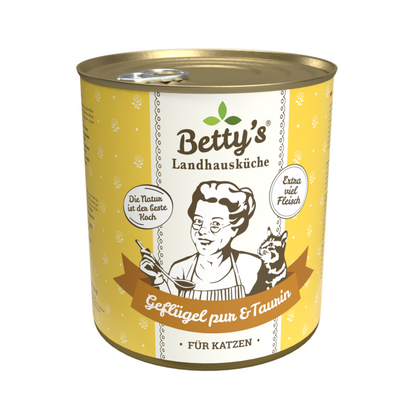Betty's Landhausküche – Geflügel pur: Natürlicher Genuss für empfindliche Stubentiger