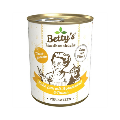 Betty's Landhausküche – Huhn pur & Borretschöl: Monoprotein-Menü für sensible Feinschmecker