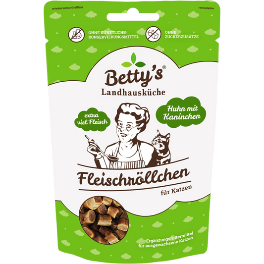 Betty’s LHK Cat - Fleischröllchen Huhn & Kaninchen