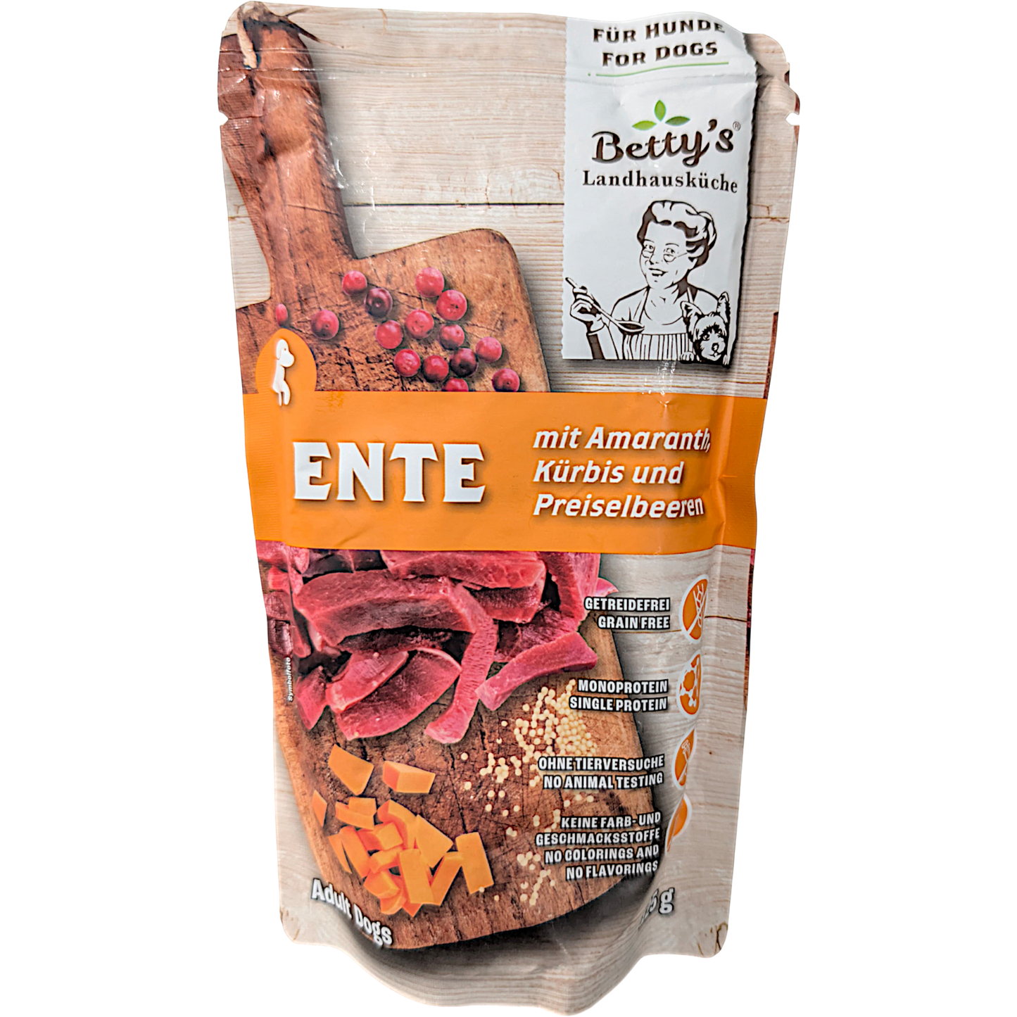 Betty´s LHK - Frischebeutel mit Ente & Amaranth