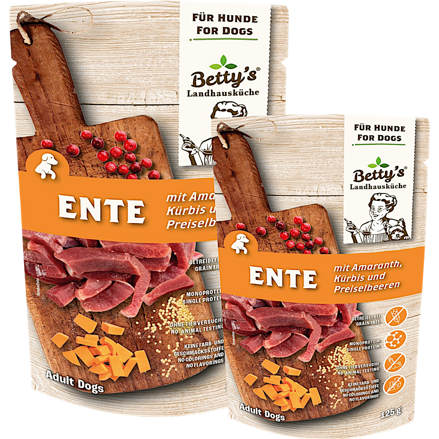 Betty´s LHK - Frischebeutel mit Ente & Amaranth