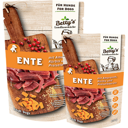 Betty´s LHK - Frischebeutel mit Ente & Amaranth