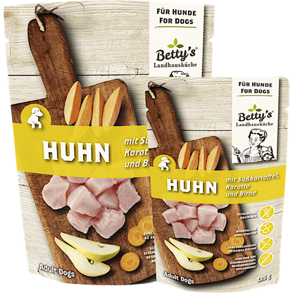 Betty´s LHK - Frischebeutel mit Huhn & Süßkartoffel