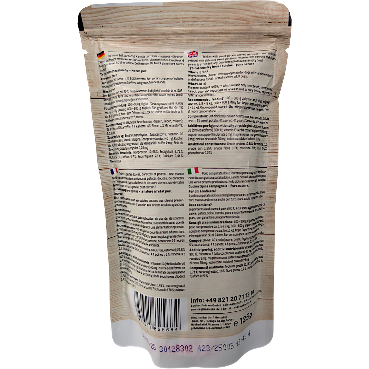 Betty´s LHK - Frischebeutel mit Huhn & Süßkartoffel