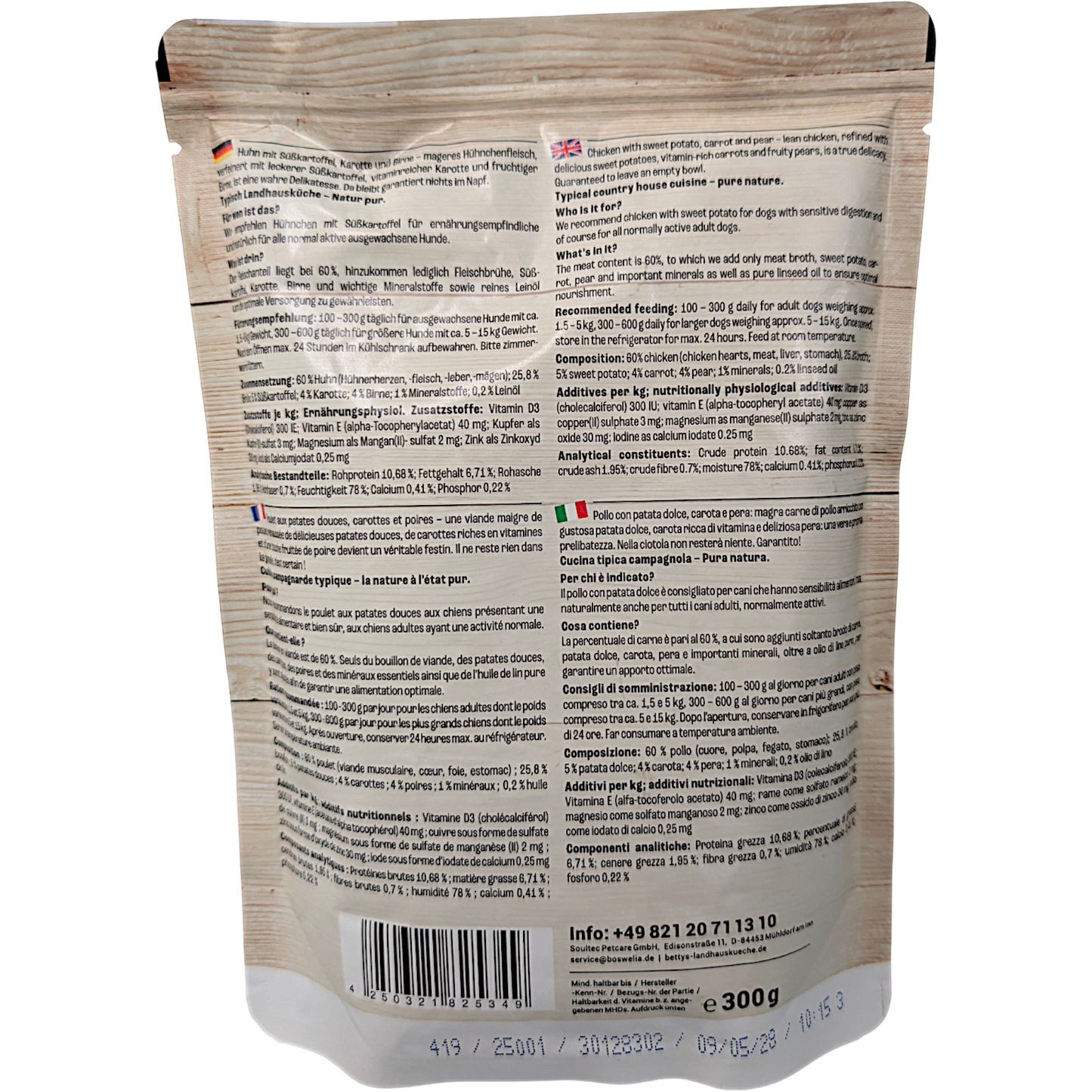 Betty´s LHK - Frischebeutel mit Huhn & Süßkartoffel