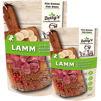 Betty´s LHK - Frischebeutel mit Lamm & Buchweizen