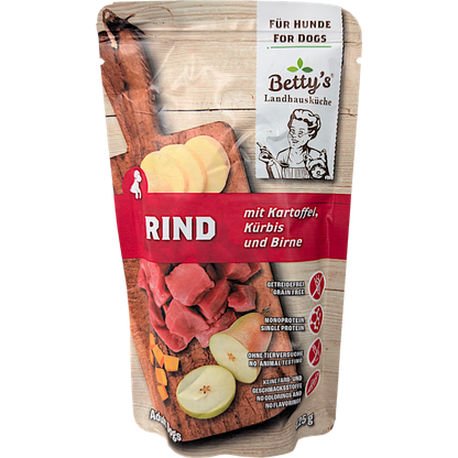 Betty´s LHK - Frischebeutel mit Rind & Kartoffel