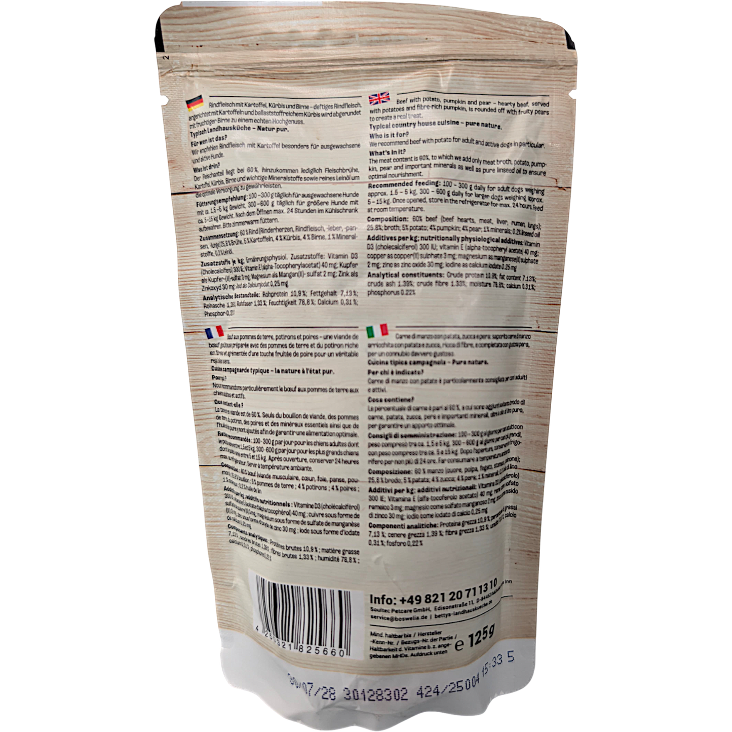 Betty´s LHK - Frischebeutel mit Rind & Kartoffel