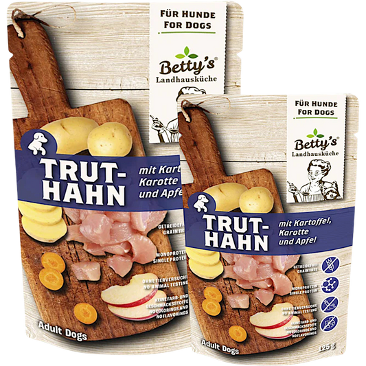 Betty´s LHK - Frischebeutel mit Truthahn & Kartoffel