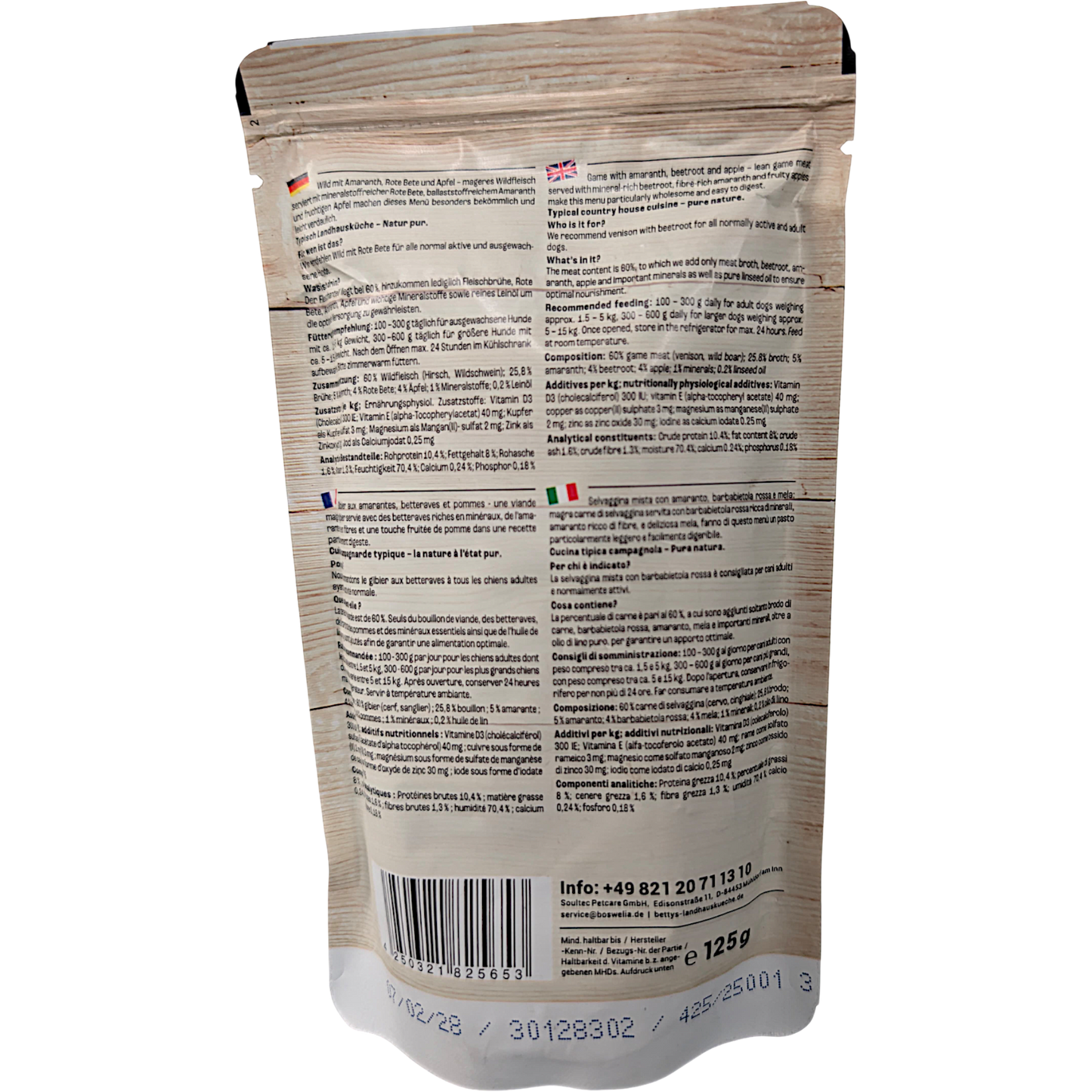 Betty´s LHK - Frischebeutel mit Wild & Amaranth