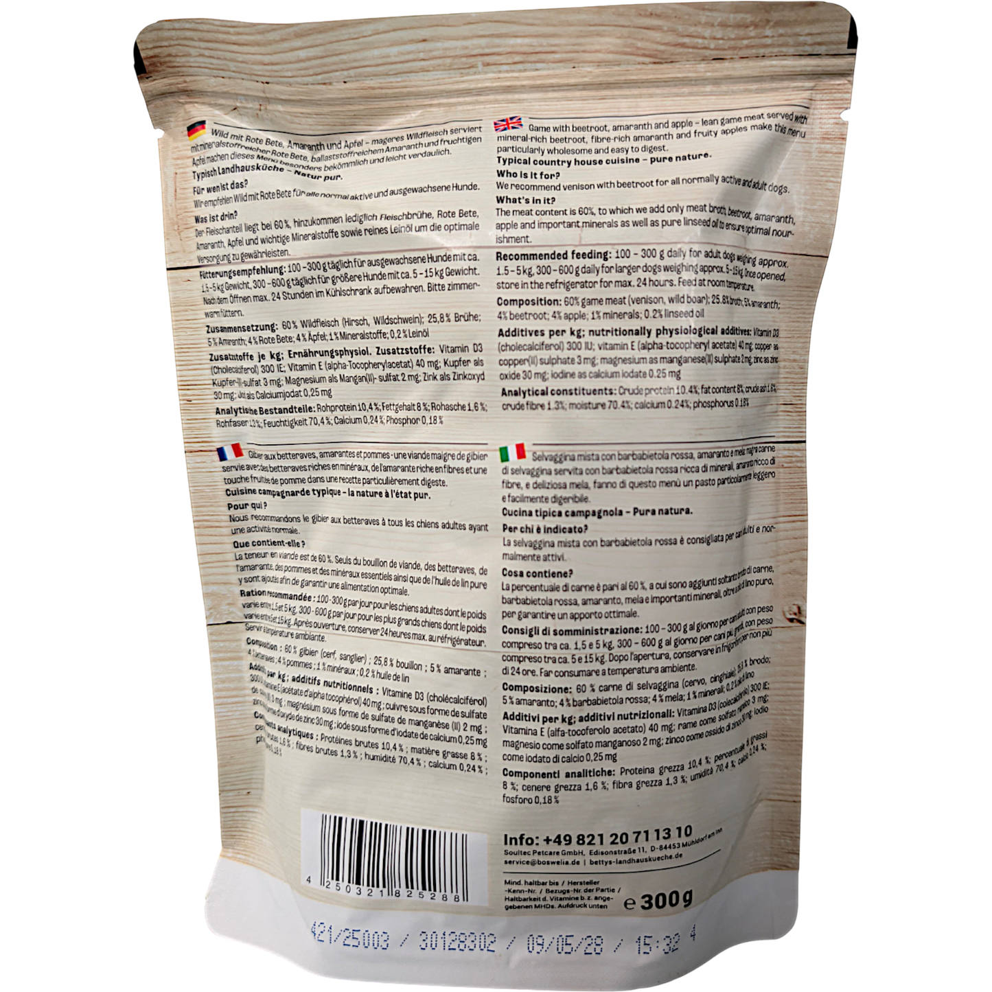 Betty´s LHK - Frischebeutel mit Wild & Amaranth