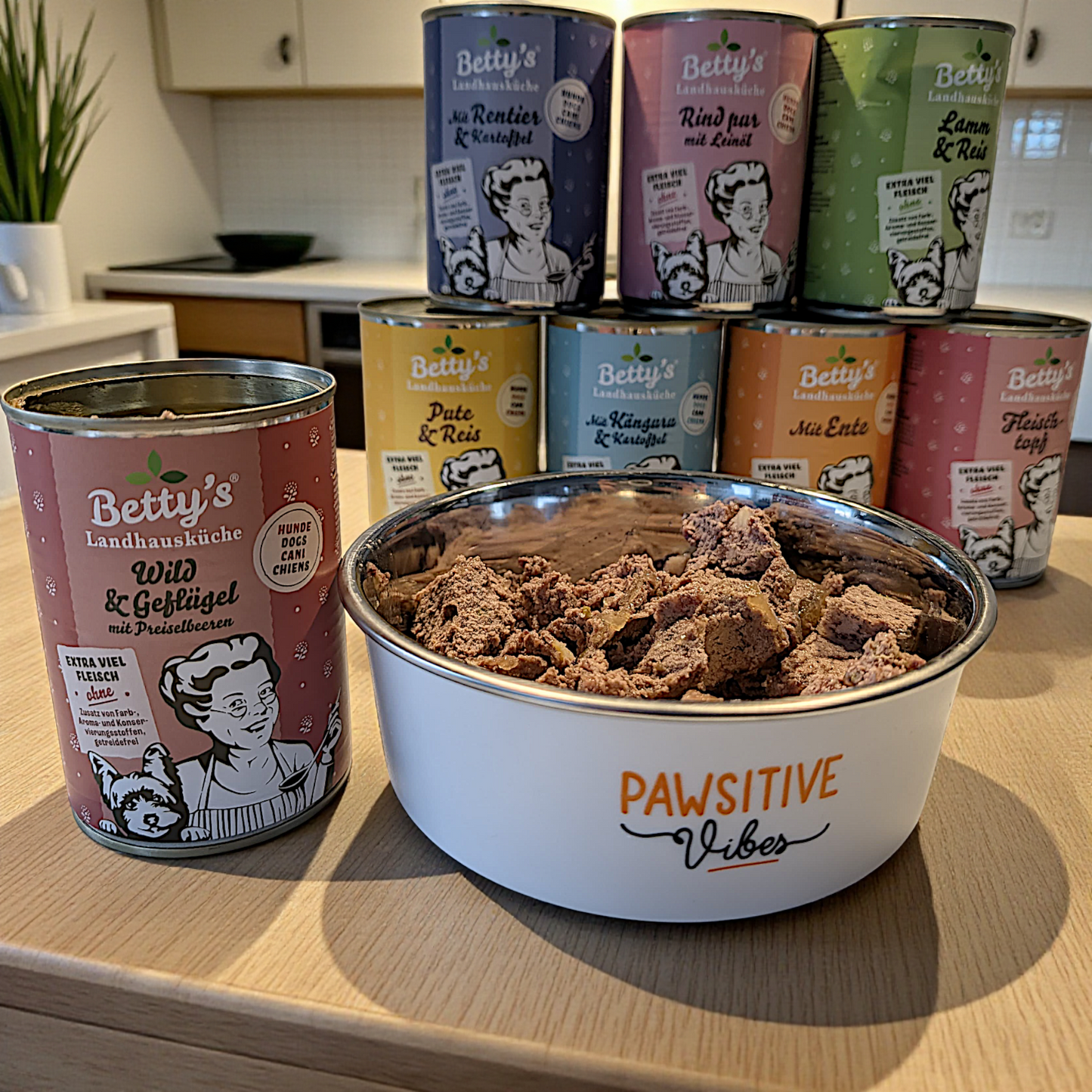 Betty's LHK - Wild & Geflügel mit Preiselbeeren